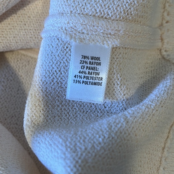 St. John two piece blazer and dress with leather detail size 4 - Picture 6 of 10